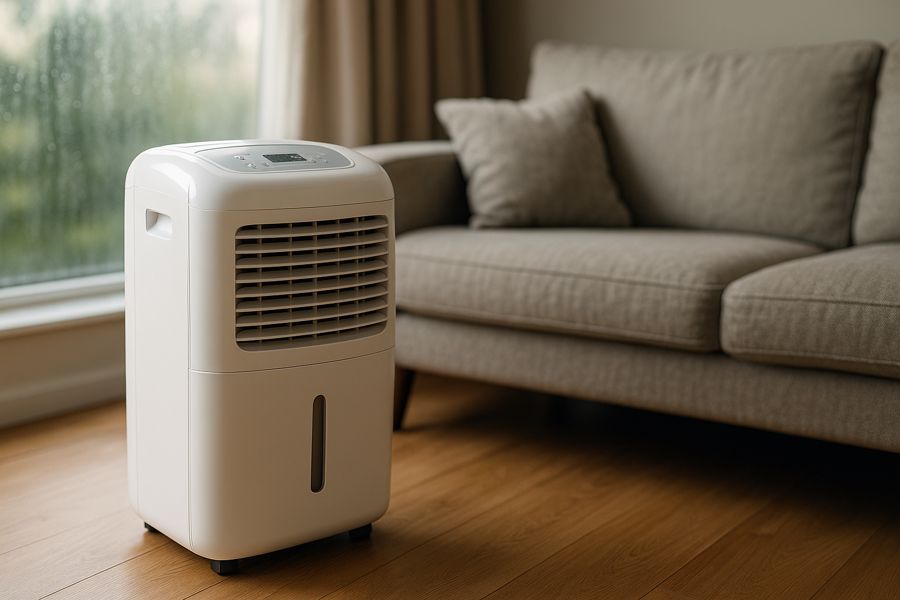 Steht der Luftentfeuchter im Wohnzimmer, so ist die Lautstärke im Betrieb besonders wichtig.